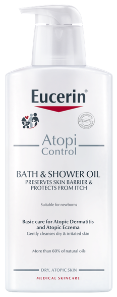 EUCERIN AtopiControl shower oil, 400 ml