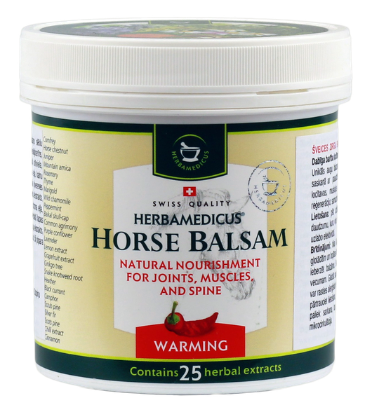 HORSE BALSAM Warming balzams, 250 ml