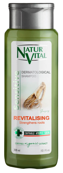 NATUR VITAL Sensitive Ginseng šampūns, 300 ml