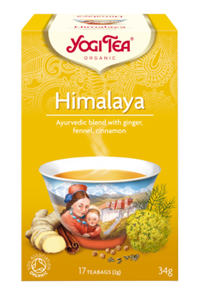 YOGI TEA Himalaya 2 g tēja maisiņos, 17 gab.