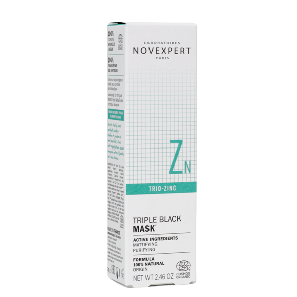 NOVEXPERT  Triple Black facial mask, 70 g