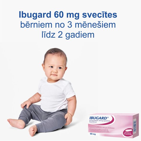 IBUGARD 60 mg суппозитории, 10 шт.