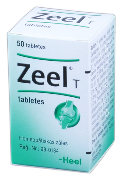 ZEEL T tabletes, 50 gab.