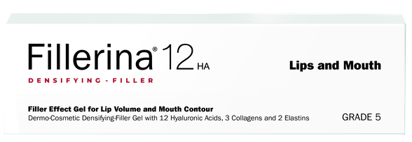 FILLERINA  12HA Grade 5 specific zones lips&mouth gel, 7 ml