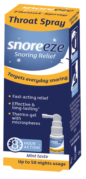 SNOREEZE against snoring throat aerosol, 23.5 ml