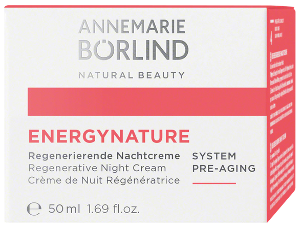 ANNEMARIE BORLIND Energynature Regenerative Night face cream, 50 ml