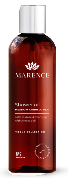 MARENCE Vogue Collection Meadow cornflower dušas eļļa, 150 ml