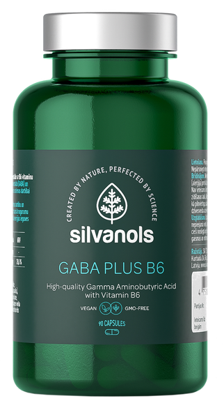 SILVANOLS Gaba Plus B6 capsules, 90 pcs.