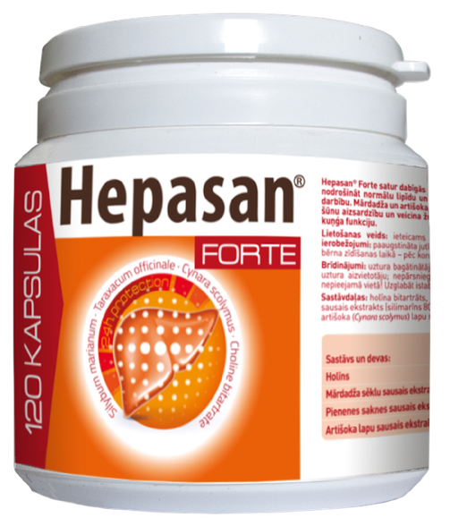 HEPASAN  Forte capsules, 120 pcs.