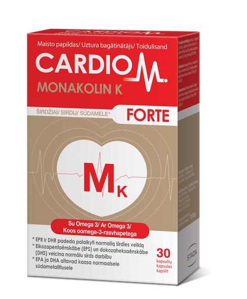 CARDIOM Monokolin capsules, 30 pcs.