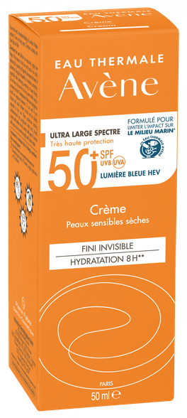 AVENE Sun SPF 50+ sunscreen, 50 ml