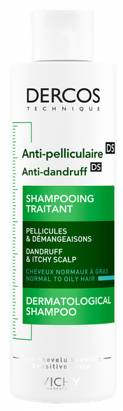 VICHY Dercos Normal to oily hair šampūns, 200 ml