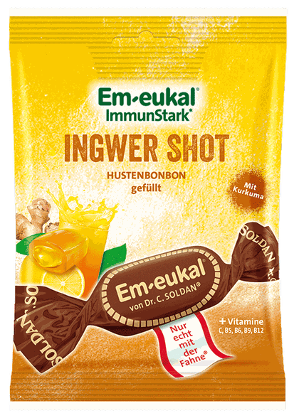 EM-EUKAL Immun Ginger Shot леденцы, 75 г