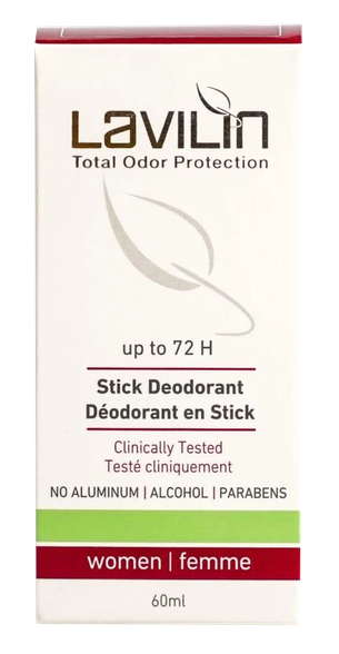 LAVILIN Total Odor Protection dezodorants, 60 ml