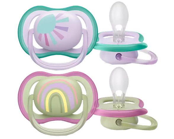 PHILIPS Avent Ultra Air 0-6 m soother, 2 pcs.