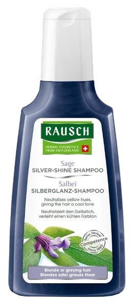 RAUSCH Sage Silver-Shine šampūns, 200 ml