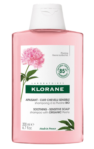 KLORANE Peony šampūns, 200 ml