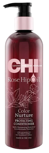 CHI Rose Hip Oil Color Nurture matu kondicionieris, 340 ml