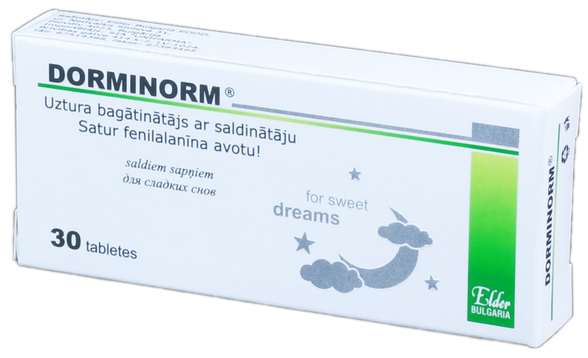 Dorminorm DORMINORM tabletes, 30 gab.