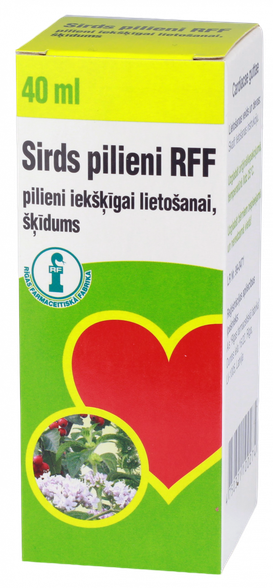 RFF SIRDS pilieni, 40 ml