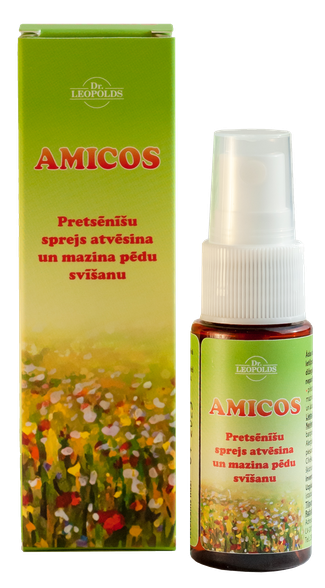 AMICOS ādas dezinfekcijas līdzeklis, 20 ml