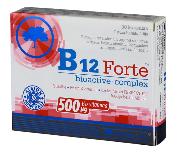 OLIMP LABS B12 Forte Bio Complex capsules, 30 pcs.