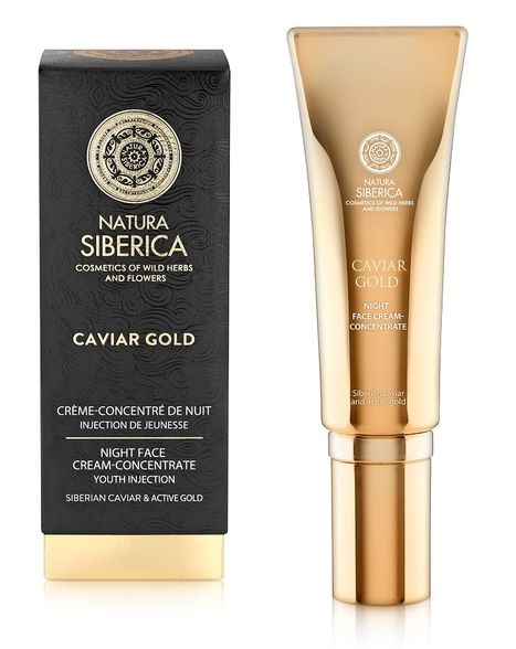 NATURA SIBERICA Caviar Gold Night sejas krēms, 30 ml