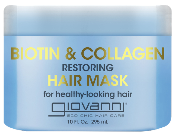 GIOVANNI Biotin & Collagen Restoring маска для волос, 395 мл