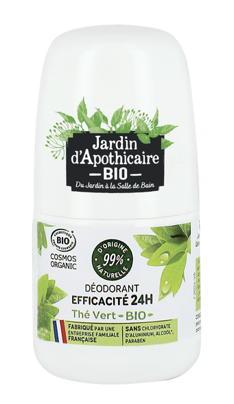 JARDIN  D'APOTHICAIRE ar zaļo tēju 24 HOUR dezodorants rullītis, 50 ml
