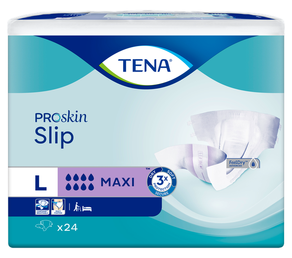TENA Slip Maxi Large подгузники, 24 шт.