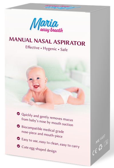 MARIA Easy Breath manual nasal aspirator, 1 pcs.