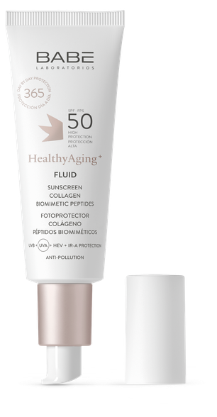 BABE Healthy Aging SPF 50+ sunscreen, 40 ml