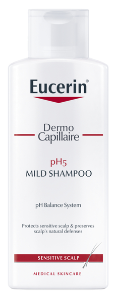 EUCERIN Dermo Capillaire pH5 šampūns, 250 ml