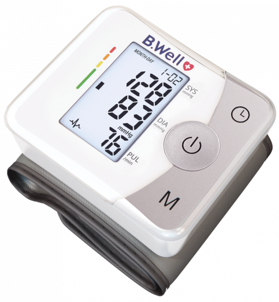 B.WELL MED-57 wrist blood pressure monitor, 1 pcs.