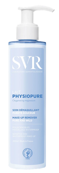 SVR Physiopure Lait Demaquillant sejas ādas attīrīšanai, 200 ml