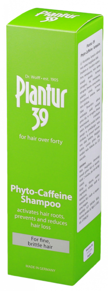 PLANTUR Phyto-Caffein 39 shampoo, 250 ml