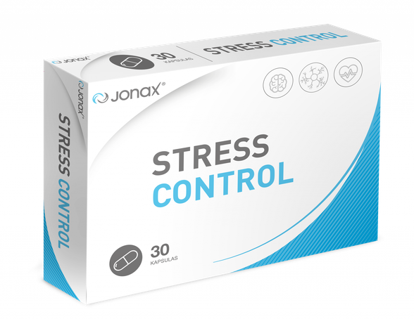 JONAX STRESS CONTROL kapsulas, 30 gab.