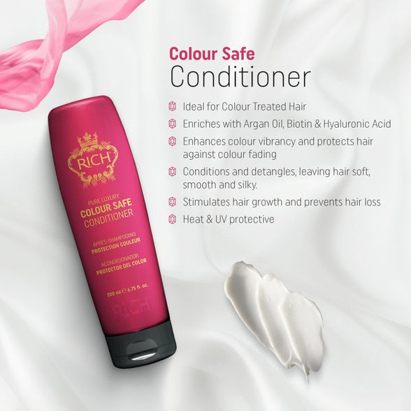 RICH Pure Luxury Colour Safe matu kondicionieris, 200 ml