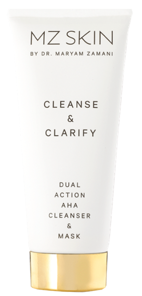 MZ SKIN Cleanse & Clarify Dual Action AHA Cleanser & Mask attīrošs līdzeklis, 100 ml