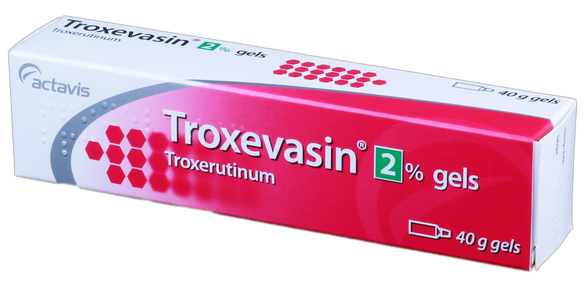 TROXEVASIN 2 % gels, 40 g