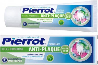PIERROT Anti-Plaque zobu pasta, 75 ml