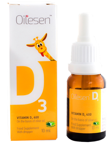 OILESEN  Vitamīns D3 400 eļļa, 10 ml
