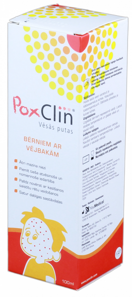 POXCLIN putas, 100 ml
