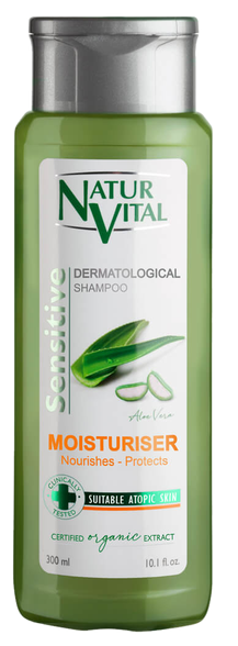 NATUR VITAL Sensitive Aloe Vera šampūns, 300 ml