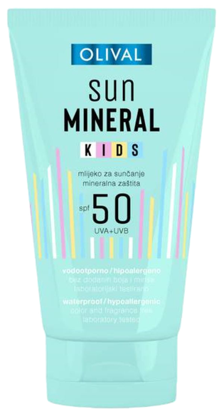 OLIVAL Kids SPF50 sunscreen, 150 ml