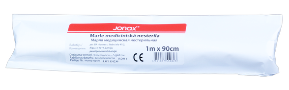 JONAX non-sterile, 1m x 90cm medical gauze, 1 pcs.