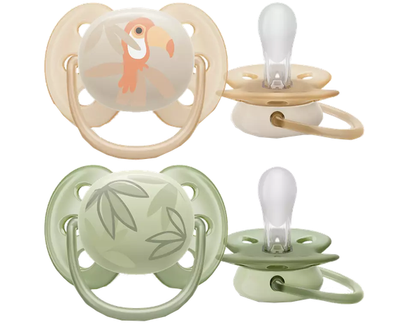 PHILIPS Avent Ultra soft DECO (0-6 m.) soother, 2 pcs.