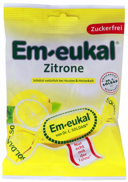 EM-EUKAL Zitrone konfektes, 75 g