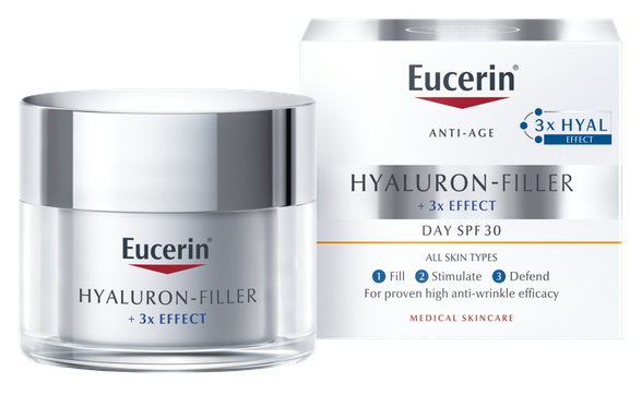 Eucerin Hyaluron-Filler Day SPF 30 sejas krēms, 50 ml