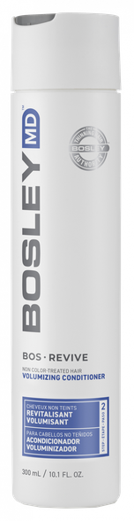 BOSLEY BosRevive nekrāsotiem matiem apjomu palielinošs matu kondicionieris, 300 ml